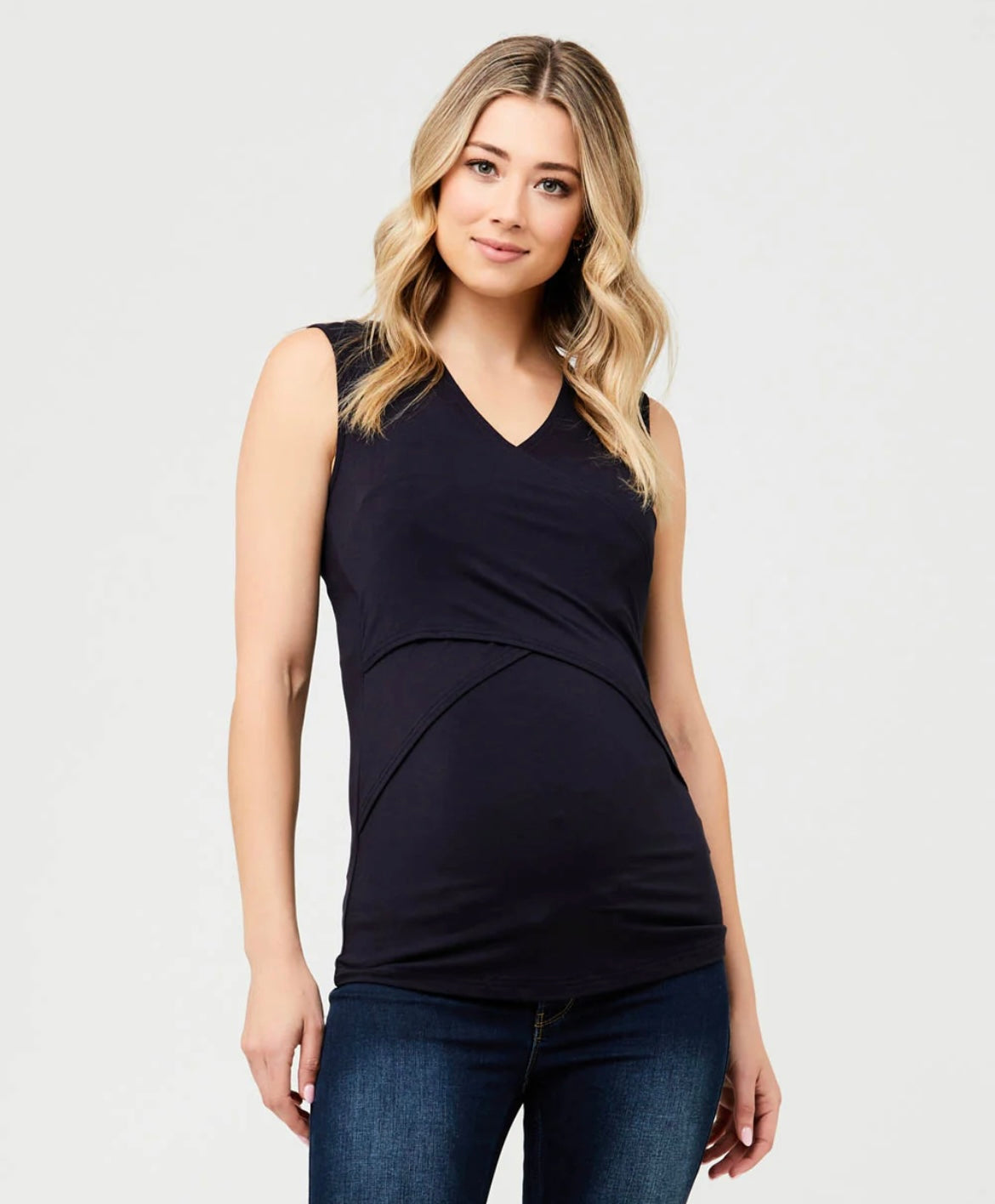 Ripe Maternity 'Embrace' Nursing Tank - New Navy